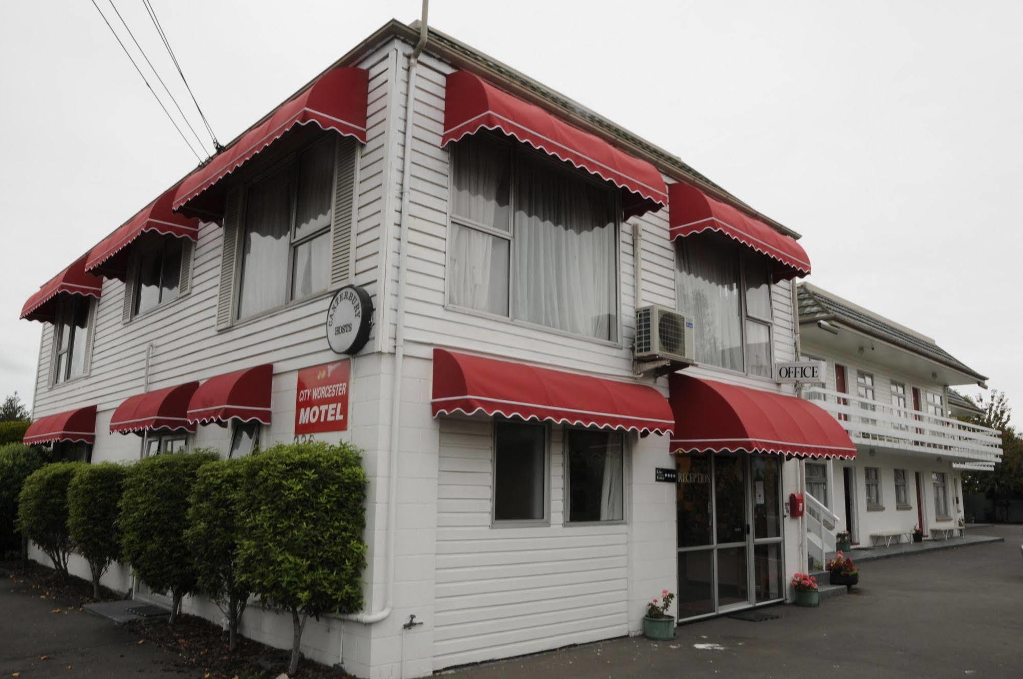 City Worcester Motel Крайстчерч Екстер'єр фото