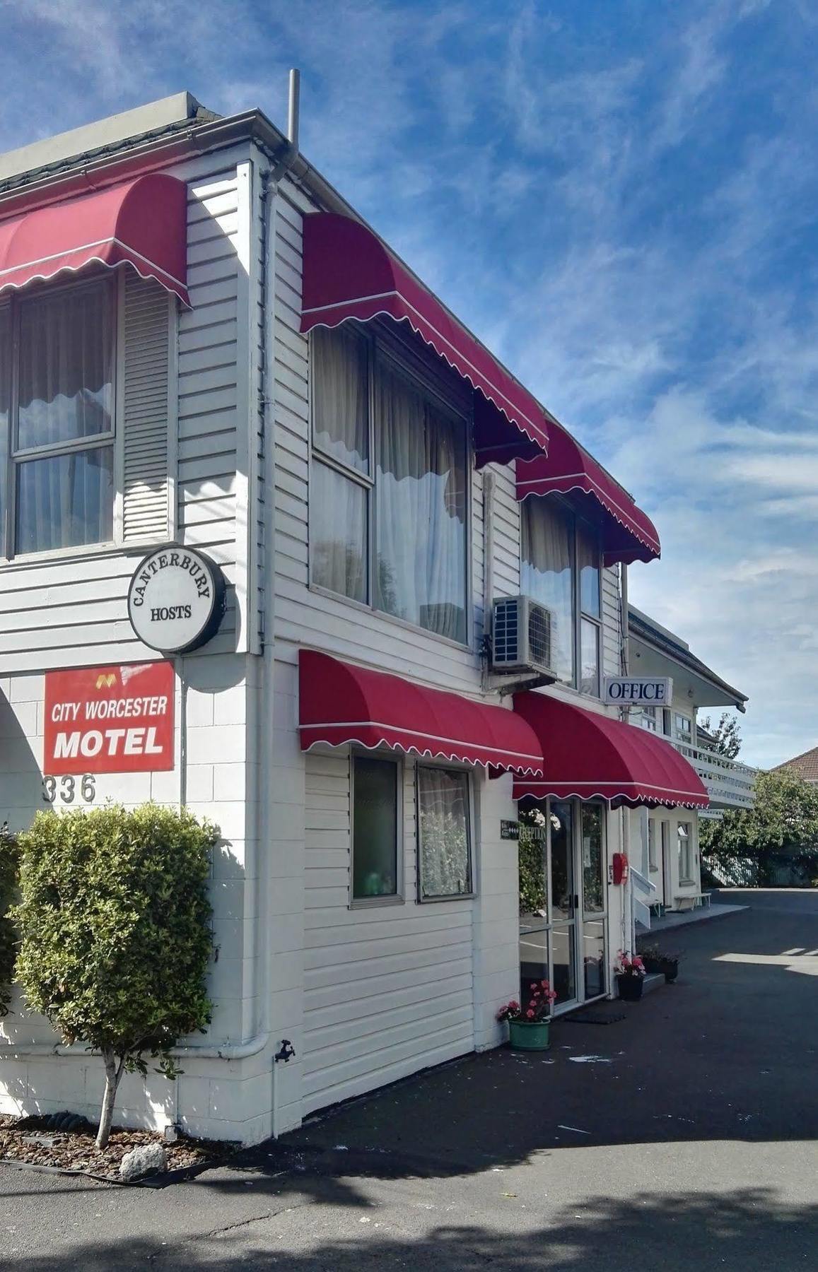 City Worcester Motel Крайстчерч Екстер'єр фото